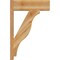 Ekena Millwork Funston Block Rough Sawn Outlooker, Western Red Cedar, 8"W x 24"D x 36"H OUT08X24X36FST05RWR - alternate 2